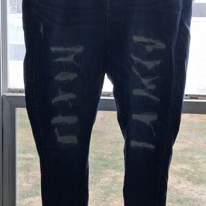 Torrid Bombshell Skinny Premium Distressed Stretch Skinny Jeans #feel The Fit